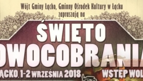 Zaproszenie na Święto Owocobrania 2018 r.