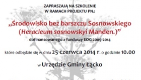 Zaproszenie na szkolenie