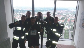  Strażacy z OSP Łącko...