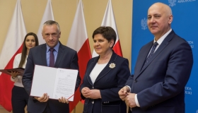 Gmina Łącko z promesą...