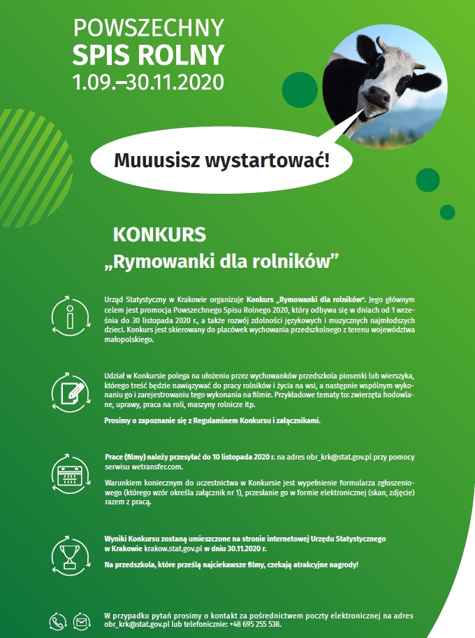 Konkurs - Rymowanki dla rolników