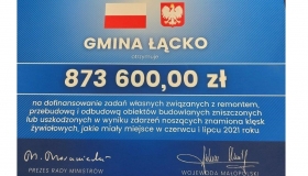  Gmina Łącko z promesą...