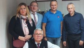  Wizyta delegacji Powiatu...