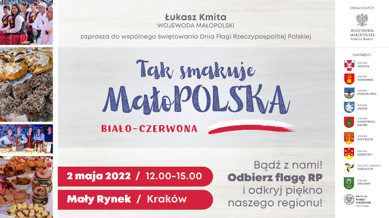 Tak smakuje MałoPOLSKA - plakat poziom