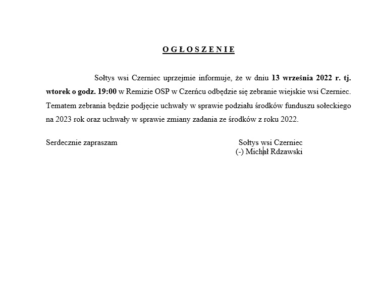 zw Czerniec