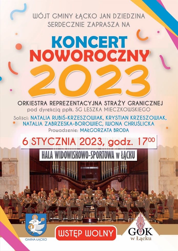 Plakat - Koncert Noworoczny 2023