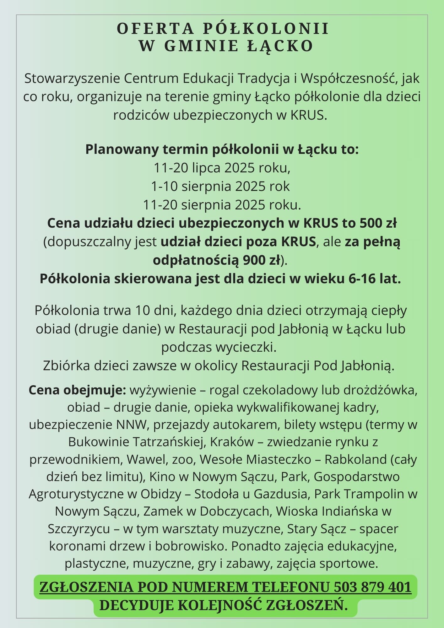 Półkolonie 2