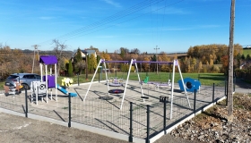  Nowy plac zabaw w Łazach...