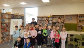  Uczniowie z Krośnicy w...