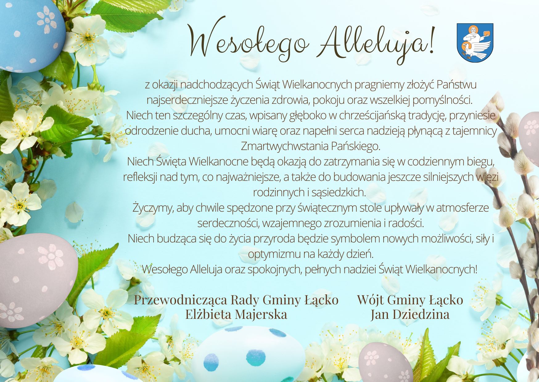 yczenia Wielkanocne - Gmina Łącko